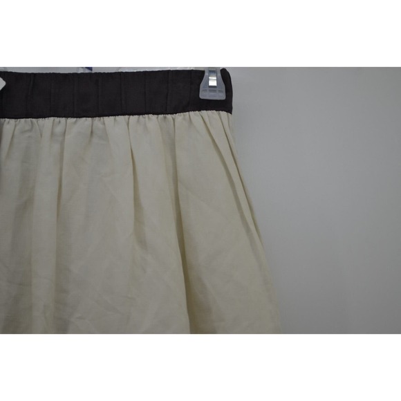 Mint Jodi Arnold silk skirt Color Black Deep Purple Anthropologie Silk Li Size 8 - Picture 7 of 13